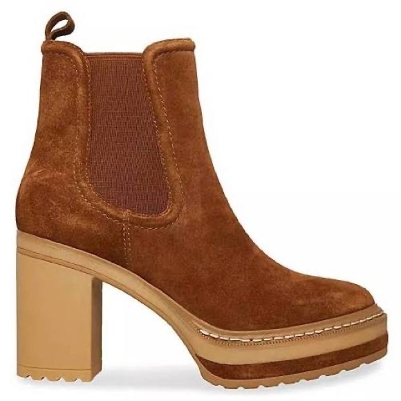 Steve Madden brown suede boot size 8.5! - Picture 1 of 5